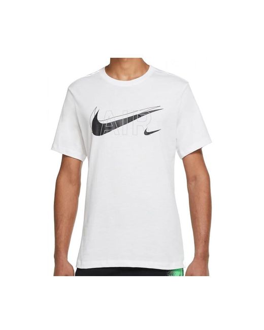 Nike White M Nsw Tee Air Prnt Pack for men
