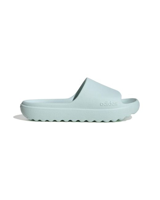 Adidas Blue S Adilette Lumia Slides Pool Shoes Halo Mint 8 Uk