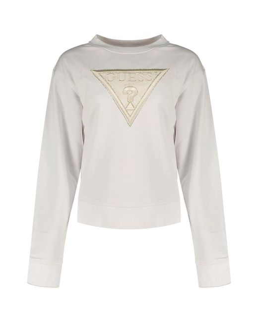 , bianco, L di Guess in White