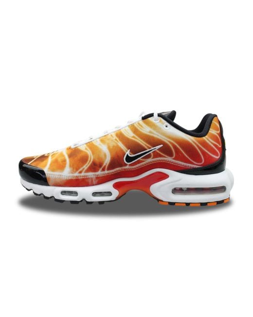 Nike Air Max Plus Og Mens Fashion Trainers In Red Black - 8.5 Uk for men