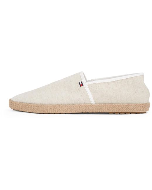 Tommy Hilfiger Espadrilles Chambray mit Logo in Black für Herren