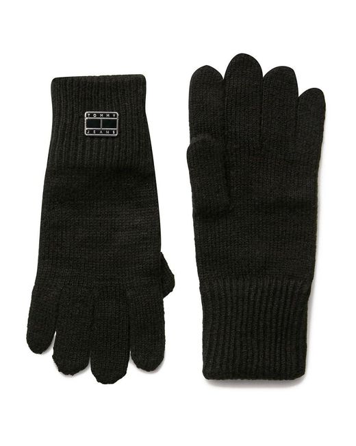 Tommy Jeans Paire gants logo métal Tommy Hilfiger en coloris Noir | Lyst