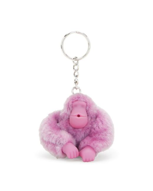 Kipling Pink Female Monkeyclip S Small Monkey Keyhanger