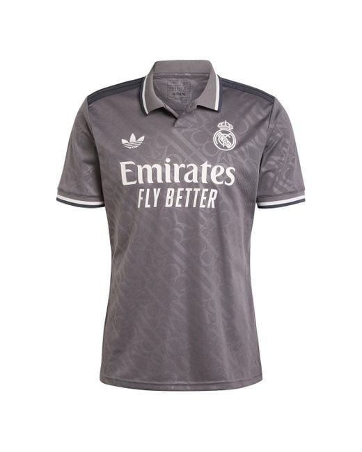 Real Madrid 24/25 Third Jersey Real Madrid 24/25 Third Jersey di Adidas in Gray da Uomo