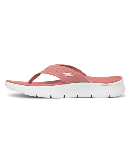 Skechers O-t-g Go Walk Flex Sandaal Voor in het Pink