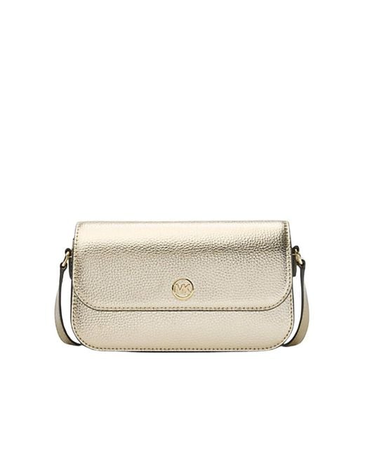 Michael kors jet set crossbody pale gold hotsell