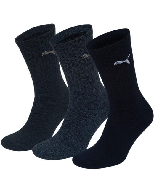 PUMA Blue Sport 3p Socks