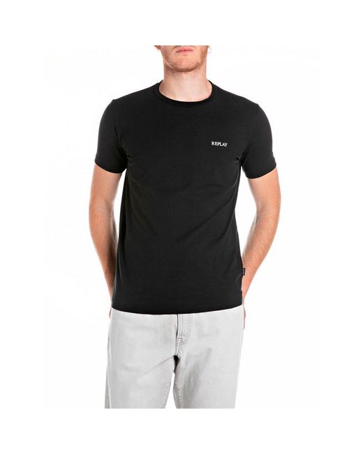 M3038 T-Shirt Replay en coloris Black
