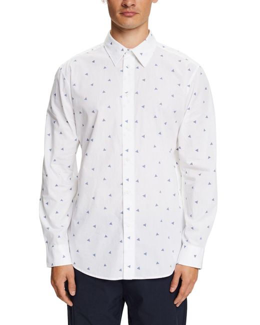 083ee2f305 Camisa Esprit de hombre de color White