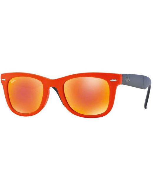 Ray-Ban Black Wayfarer Folding Classic Sunglasses