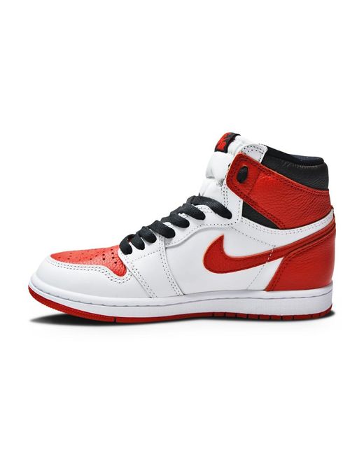 Nike Red Air Jordan 1 Retro High Og S Basketball Trainers 555088 Sneakers Shoes for men