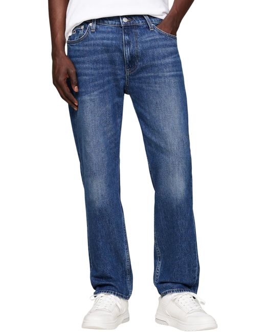 Uomo Jeans Dad Jeans Regular Fit Tapered Fit di Tommy Hilfiger in Blue da Uomo