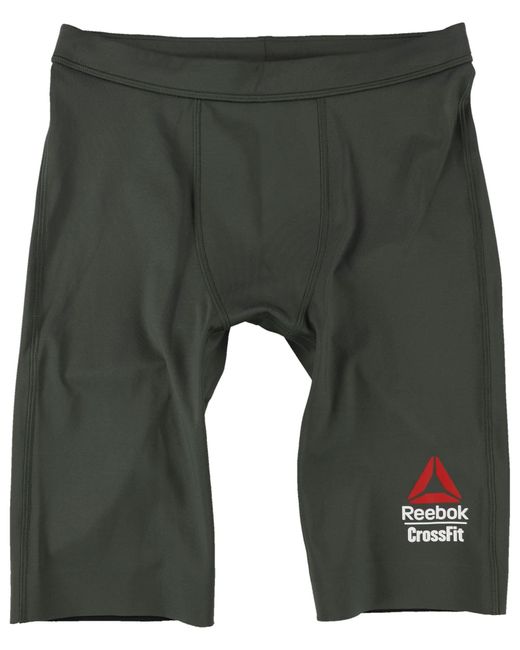 Reebok Green S Rc Swim Jammer Compression Athletic Pants for men