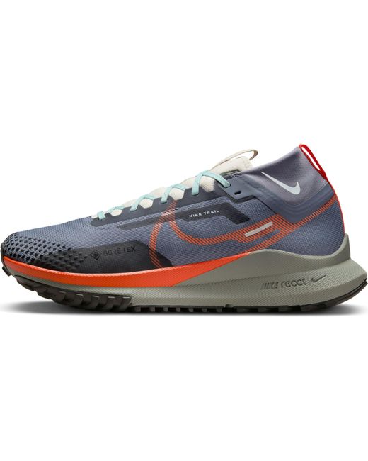 Nike Blue React Pegasus Trail 4 Gtx Running Shoes for men