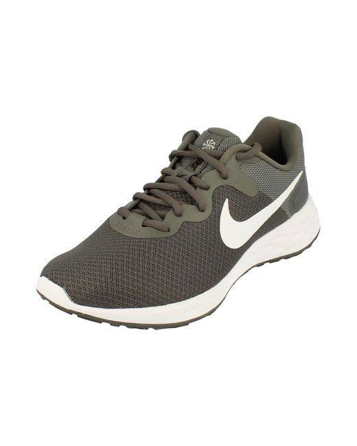 Nike Black Revolution 6 Running Trainers Sneakers Shoes Dc3728 for men