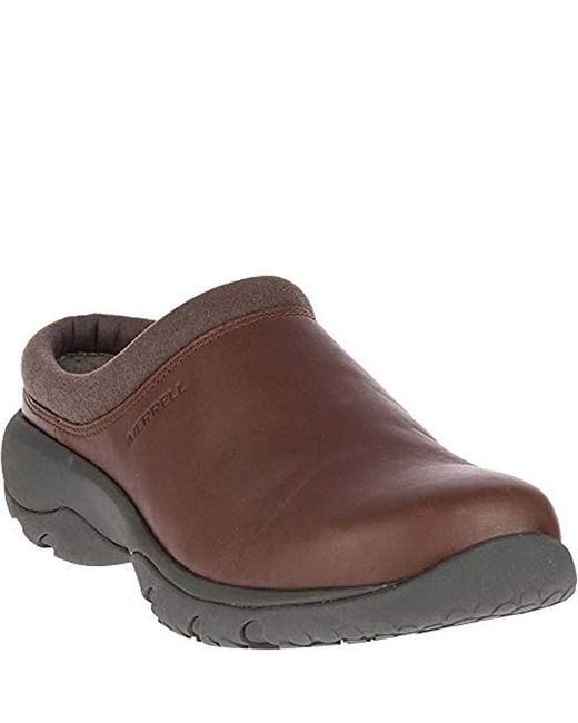 Merrell Encore Rexton Slide Leather Ac+ in Brown for Men - Save 21% - Lyst