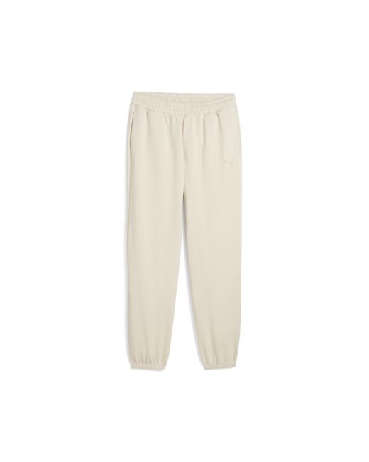 PUMA Natural Erwachsene Essentials Elevated Jogginghose L Alpine Snow White