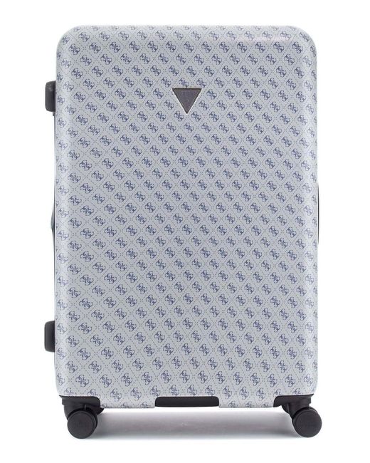 Valise Jesco 28 in 8-Wheeler Exp. Slate Logo Gris Clair Guess en coloris Gray