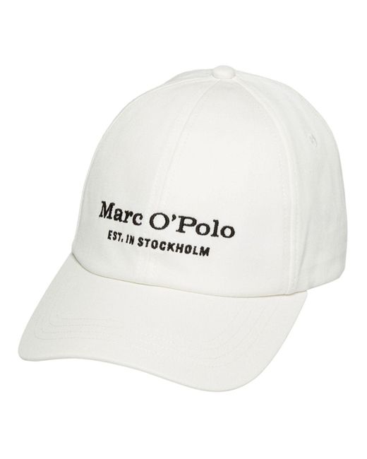 Marc O' Polo Cap White Cotton