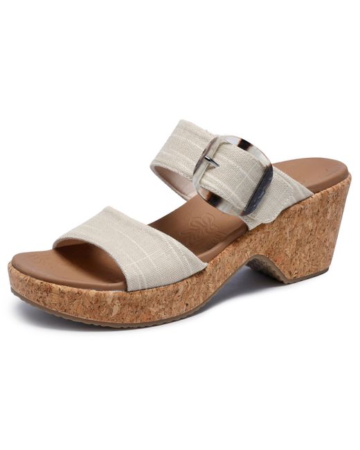 Skechers Natural Brystol Wedge Sandal
