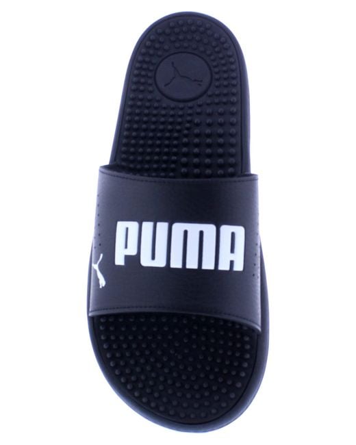 PUMA Softride Massage Slide Sandalen in Blue für Herren