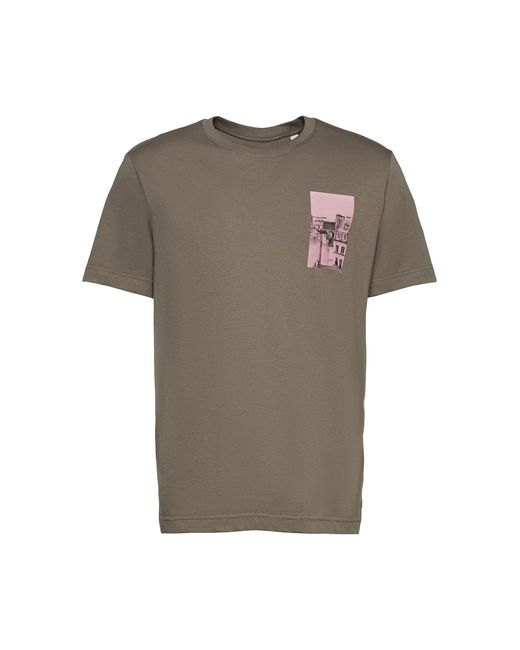 073ee2k322 Camiseta Esprit de hombre de color Brown