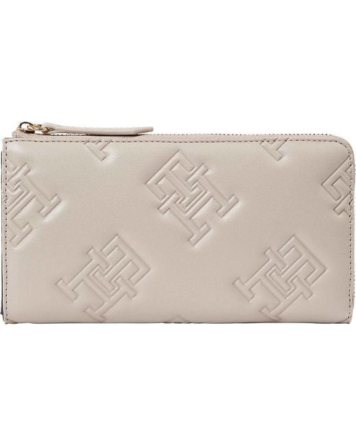 Tommy Hilfiger Natural Large Wallet Art Aw0aw15756
