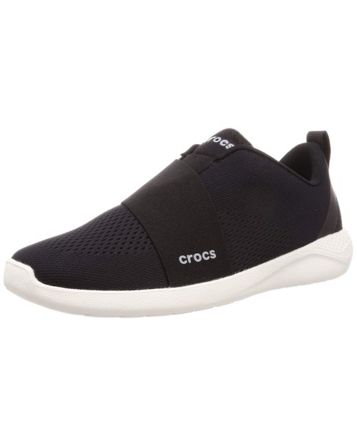 Crocs™ Literide Modform Slip On Sneakers in Black for Men | Lyst