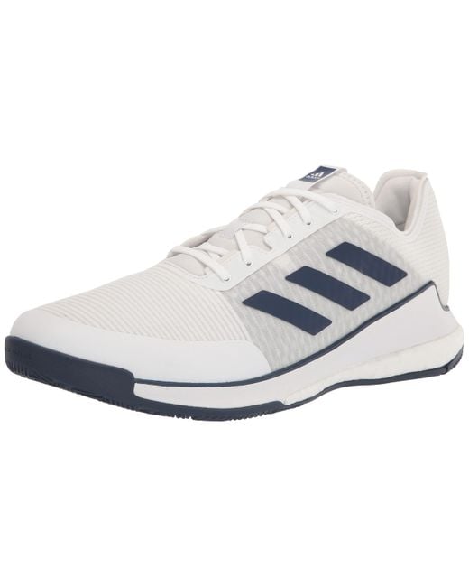 adidas Rubber Crazyflight Volleyball Shoe in Blue Lyst