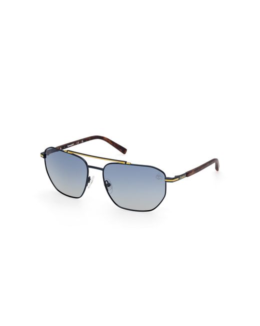 Occhiali da Sole TB00038 91D matte blue 60/17/135 Uomo di Timberland in Black da Uomo