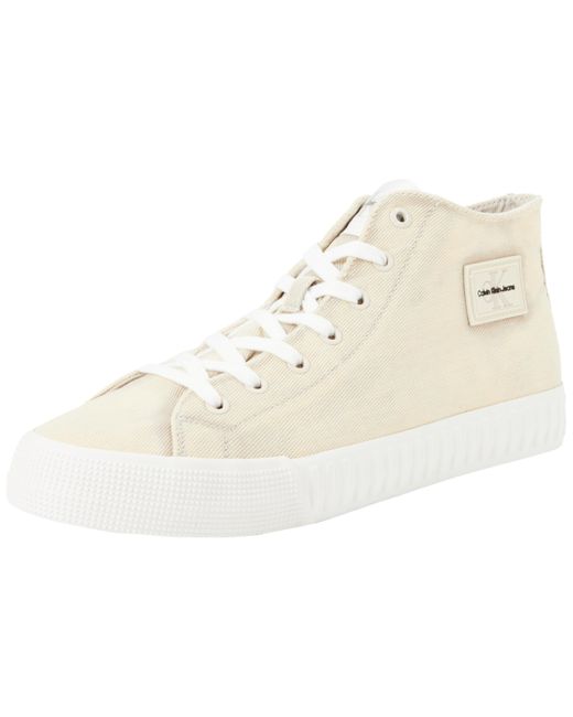 Jeans Sneakers Vulcanizzate Uomo in Cotone di Calvin Klein in Black da Uomo