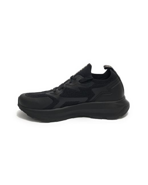 Emporio Armani Sneaker running EA7 training mesh black/ gold unisex US22EA21 X8X113 44