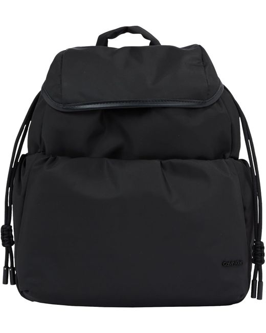 Calvin Klein Black Nylon Backpack