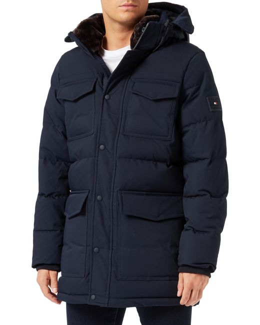 Tommy Hilfiger Parka Utility Winter in Blue für Herren