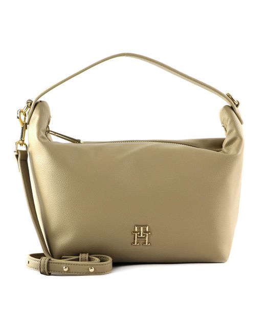 Tommy Hilfiger Natural Umhängetasche TH Casual Shoulder Bag Klein