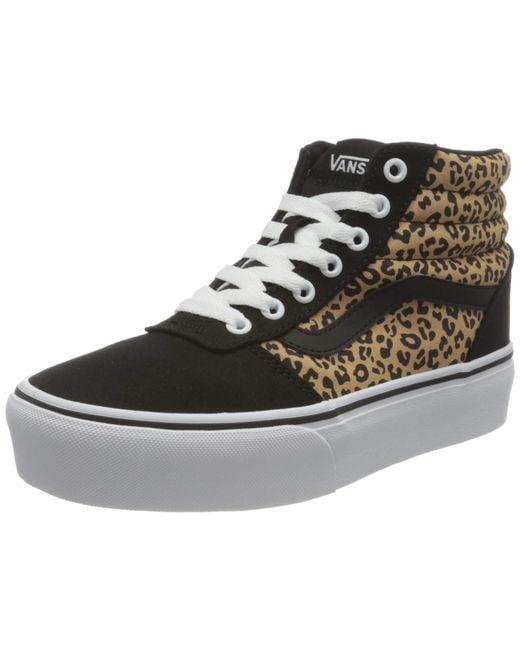Vans Ward - Hoge Sneakers in het Naturel - Bespaar 58% - Lyst