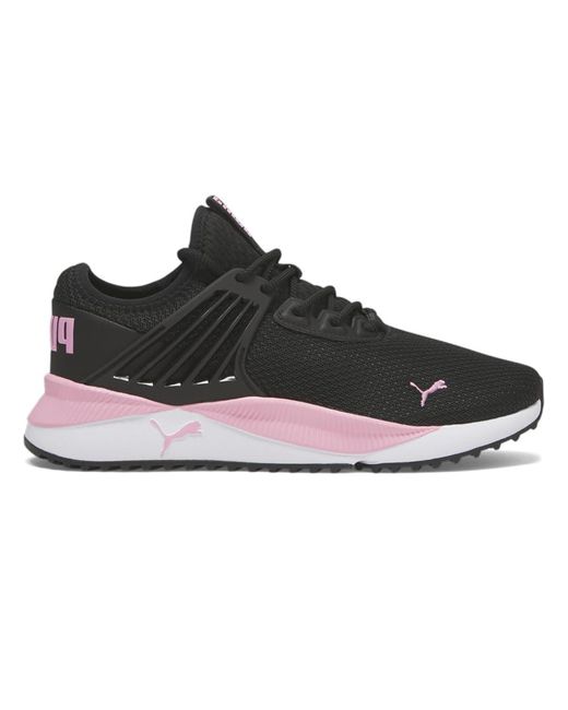 PUMA Womens Pacer Future Wide Lace Up Sneakers Shoes Casual Black Black Pink 6.5 Uk Lyst UK