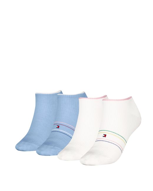 Rib Shine Scarpe da Ginnastica Tommy Hilfiger de color Blue