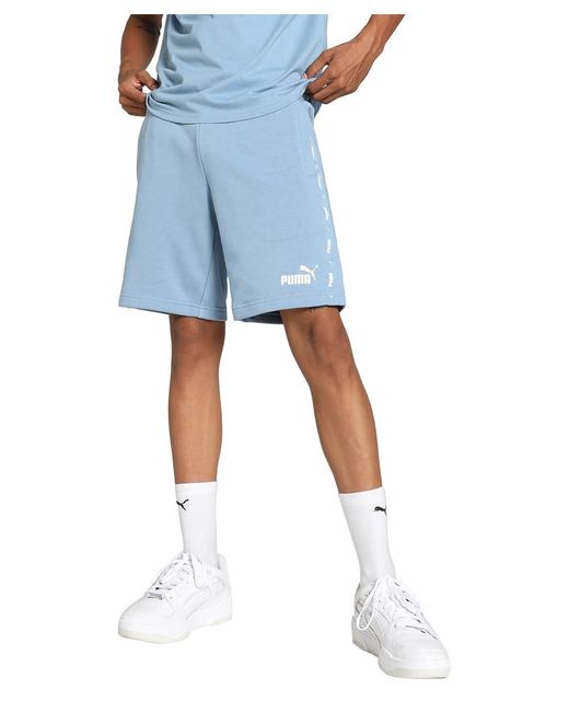 PUMA Gebreide Shorts Voor in het Blue voor heren