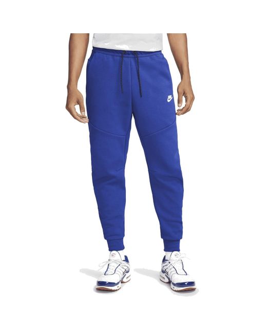 Nike Blue Sportswear Tech Fleece Joggers Pants Dv0538 for men