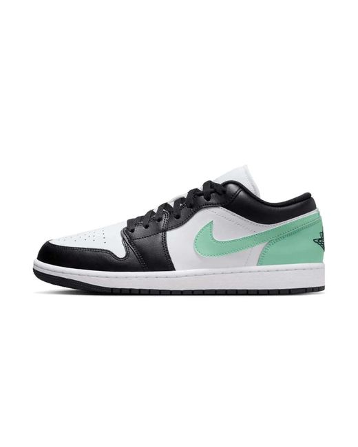 Nike Blue Air Jordan 1 Low Trainers 553558 for men