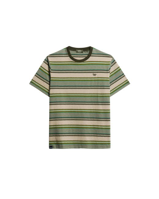 Superdry Green Short Sleeve Top T-shirt for men