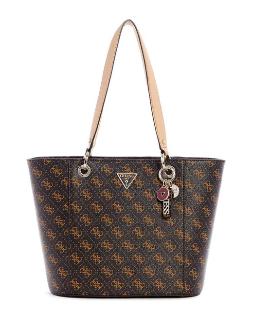 Guess Brown Noelle Small Elite Tote