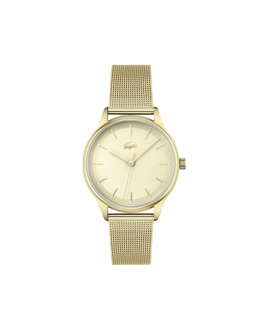 Lacoste White Club Quartz Stainless Steel And Mesh Bracelet Watch