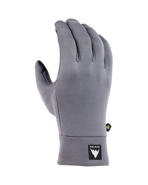 Burton Gray Erwachsene Power Stretch Einsatz Handschuhe für kaltes Wetter