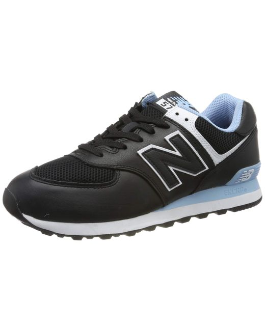 New Balance Rubber 574 V2 Sneaker in Black for Men - Save ...