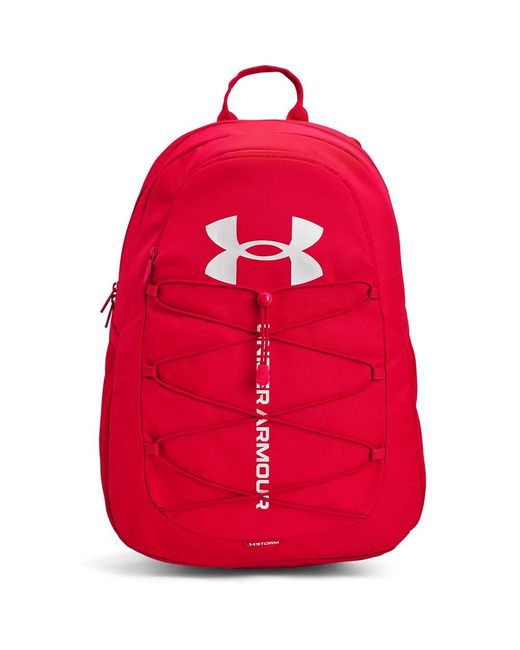 Under Armour Red Adult Hustle Sport Backpack