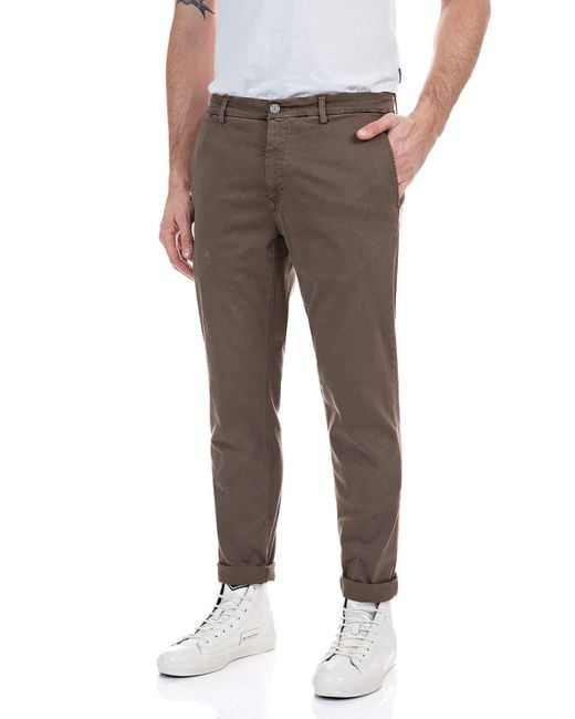 Replay Gray Benni Jeans for men