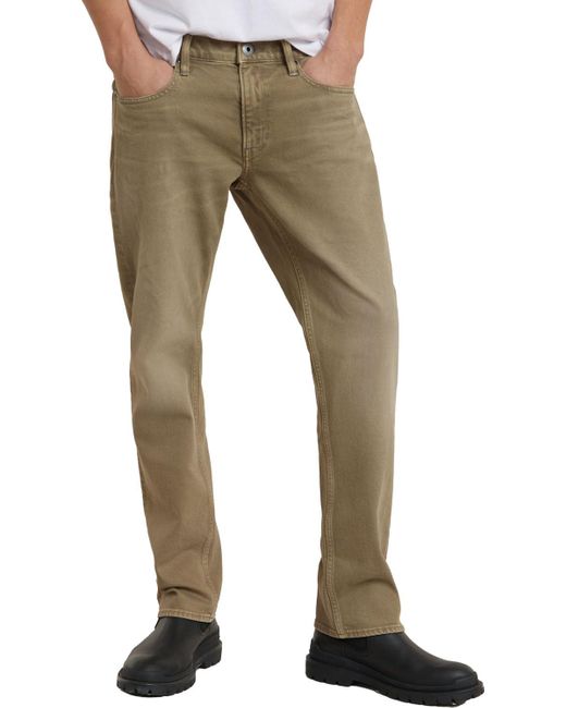 G-Star Mosa Straight Jeans in Natural für Herren