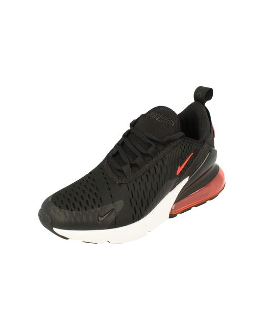 Nike Black Air Max 270 Gs Running Trainers Fb8037 Sneakers Shoes